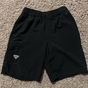 Columbia PFG kids Black Shorts